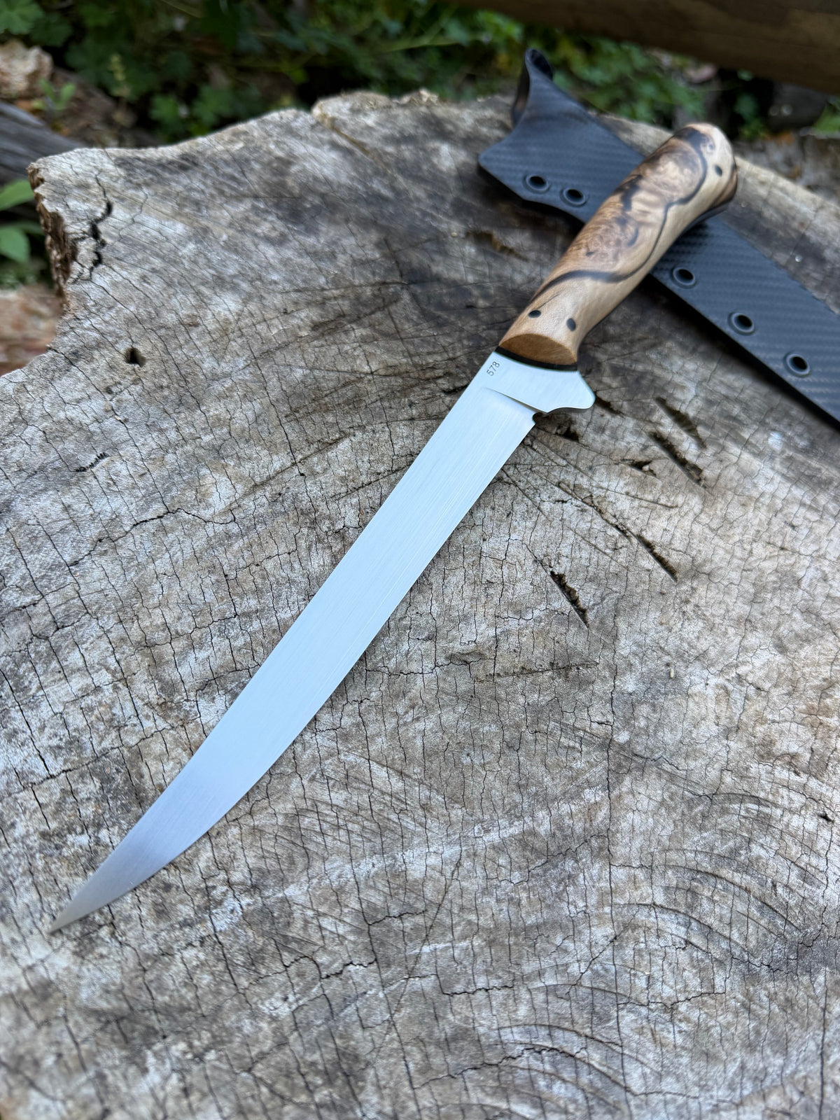 7in Fillet - Spalted Sassy