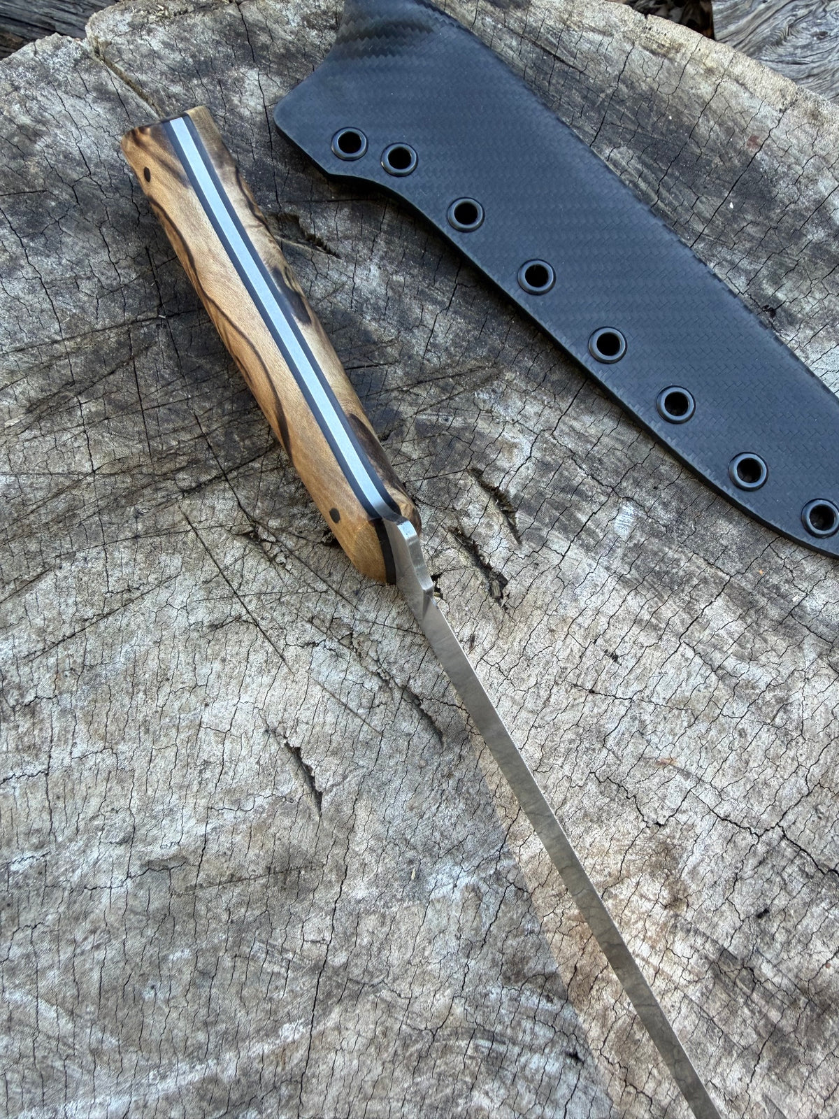 7in Fillet - Spalted Sassy