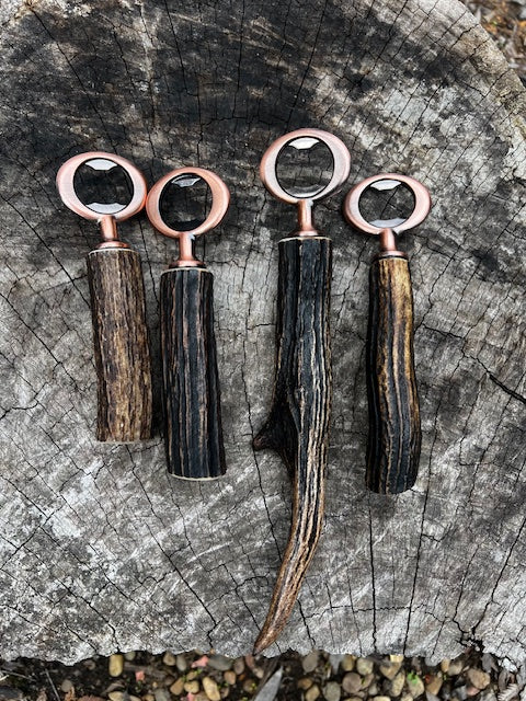 Sambar antler bottler opener (Copper)